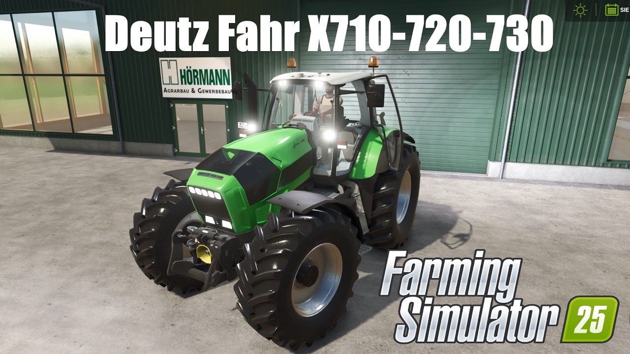 Farming Simulator 25 Mods - Deutz Fahr X710-720-730
