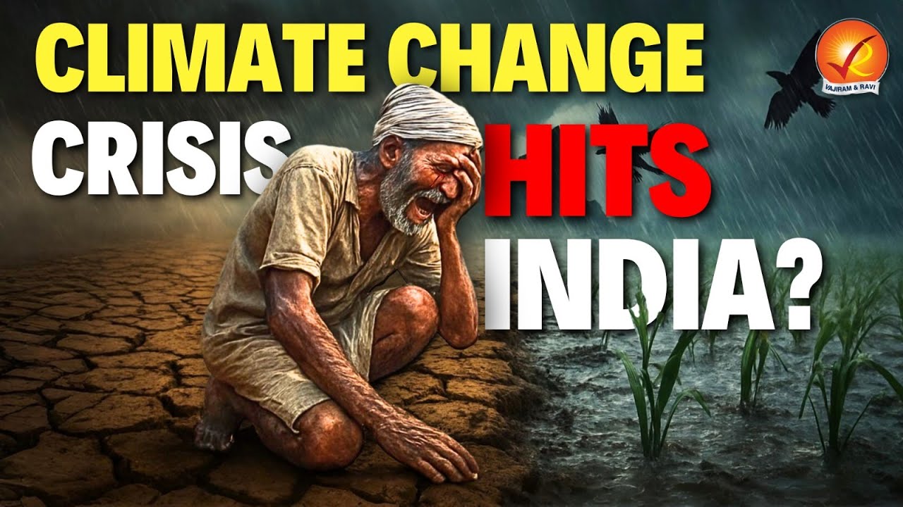 How Climate Change Is Breaking India’s Monsoon System  | Vajiram and Ravi
