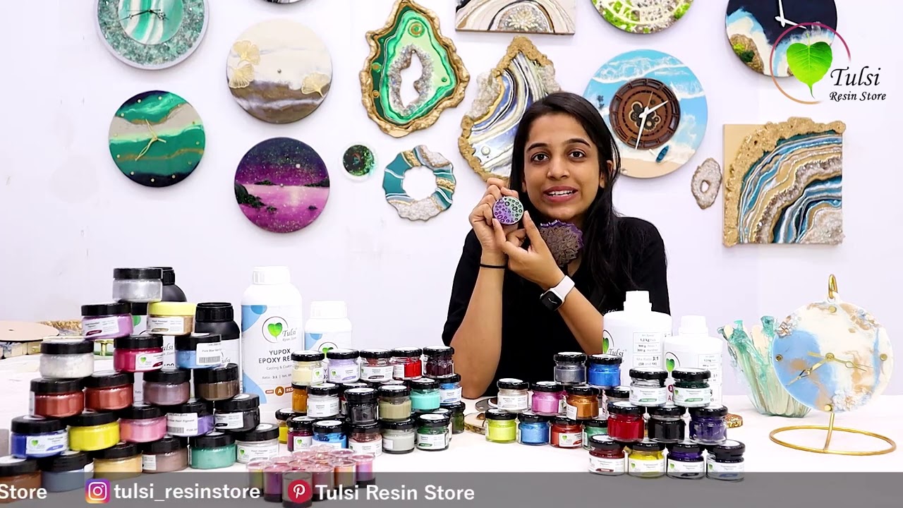 Resin Pigments and Variety for Resin Art | Which pigments to use in your resin | Resin Art