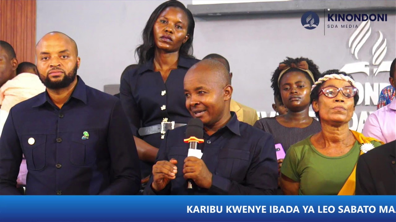 🔴#LIVE :IBADA SIKUMAALUMU YA  ATAPE || KINONDONI SDA CHURCH