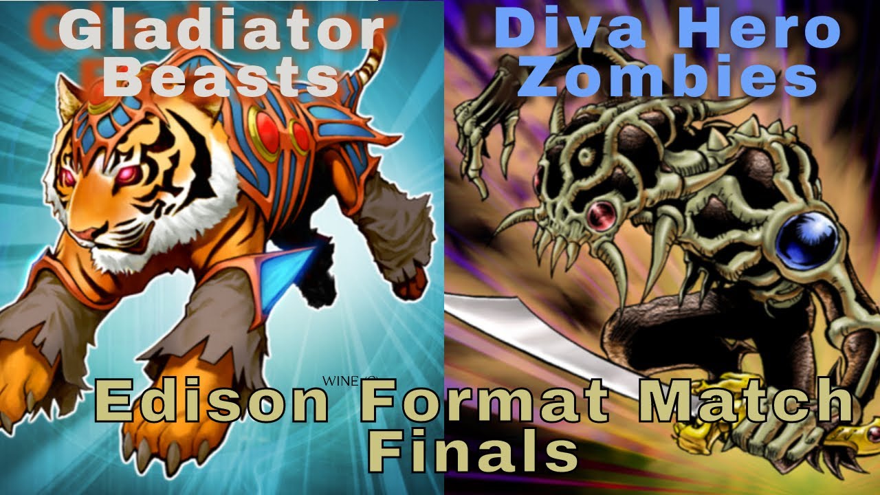 Edison Format Finals | Gladiator Beasts Vs Diva Hero Zombies