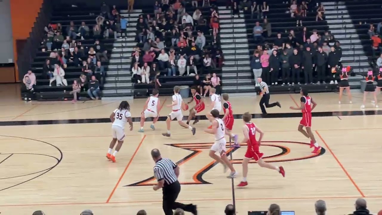 Cedar Rapids Prairie varsity boys vs Iowa City High 2nd half 1/29/26 Boerschel 