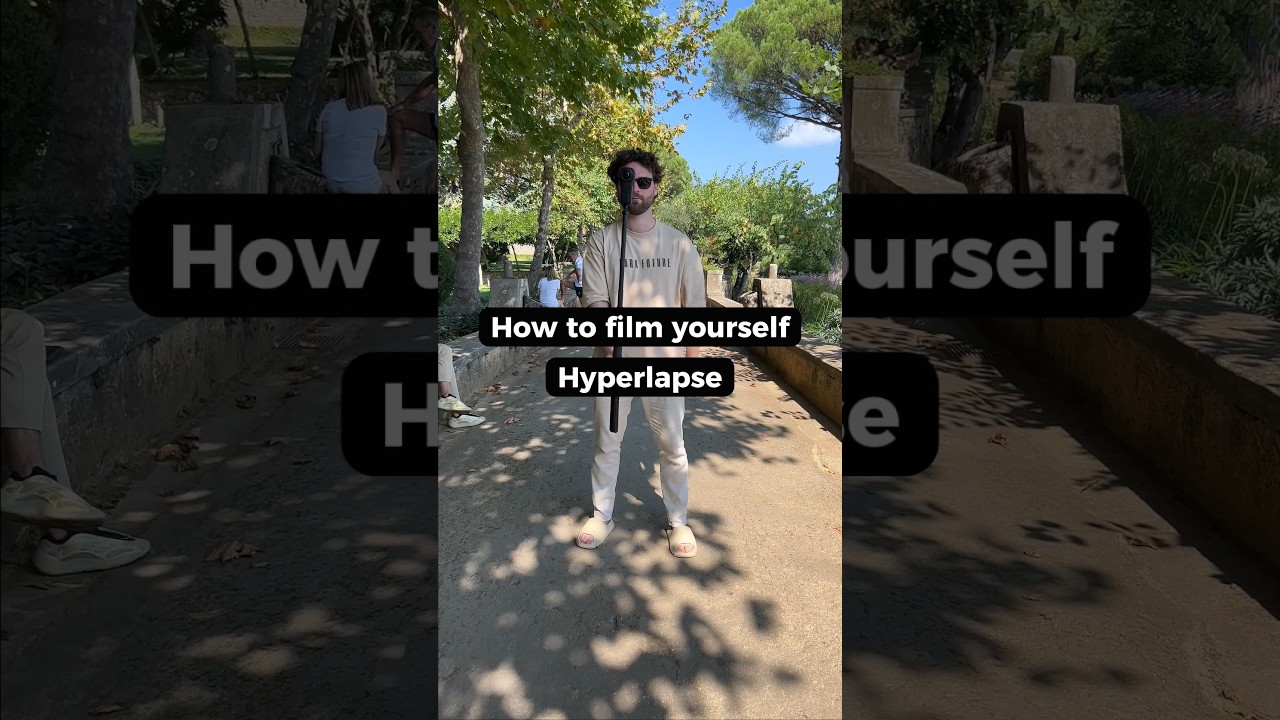 Insta360 Hyperlapse Travel Idea