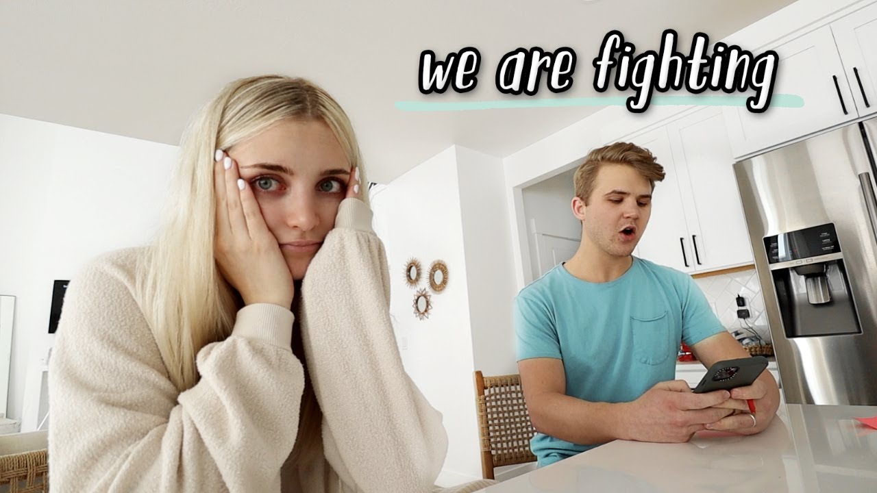 our biggest fight ever on camera hahah very intense