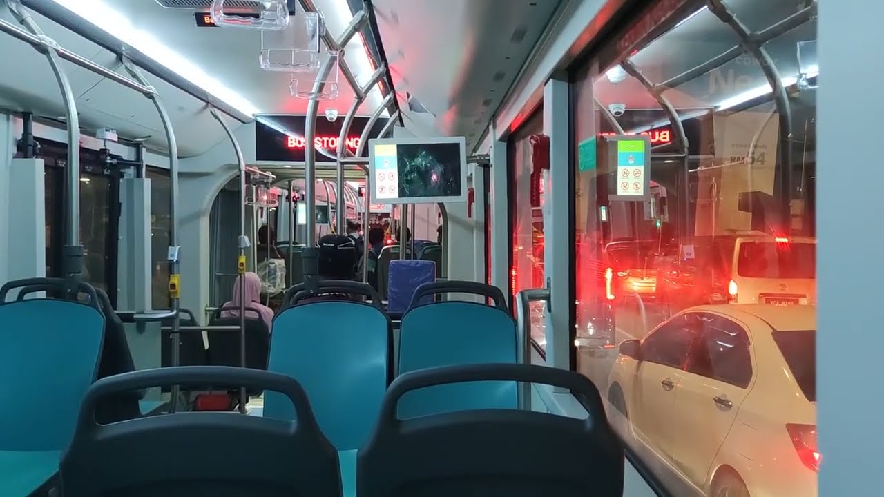 [GOKL] CRRC C18 TEG6180BEV02 | VMU7075 on Bus Route GOKL 01.