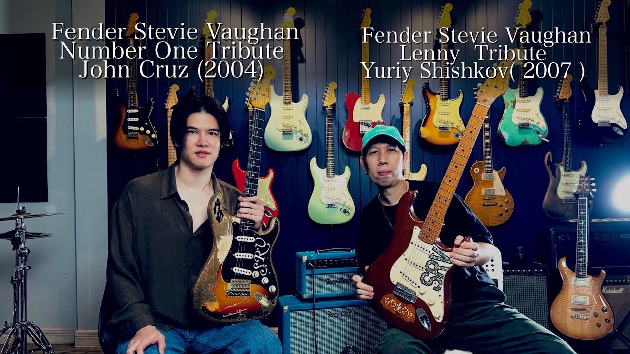 Fender SRV No.1  Vs Fender SRV Lenny By Guitarcoach Shop  