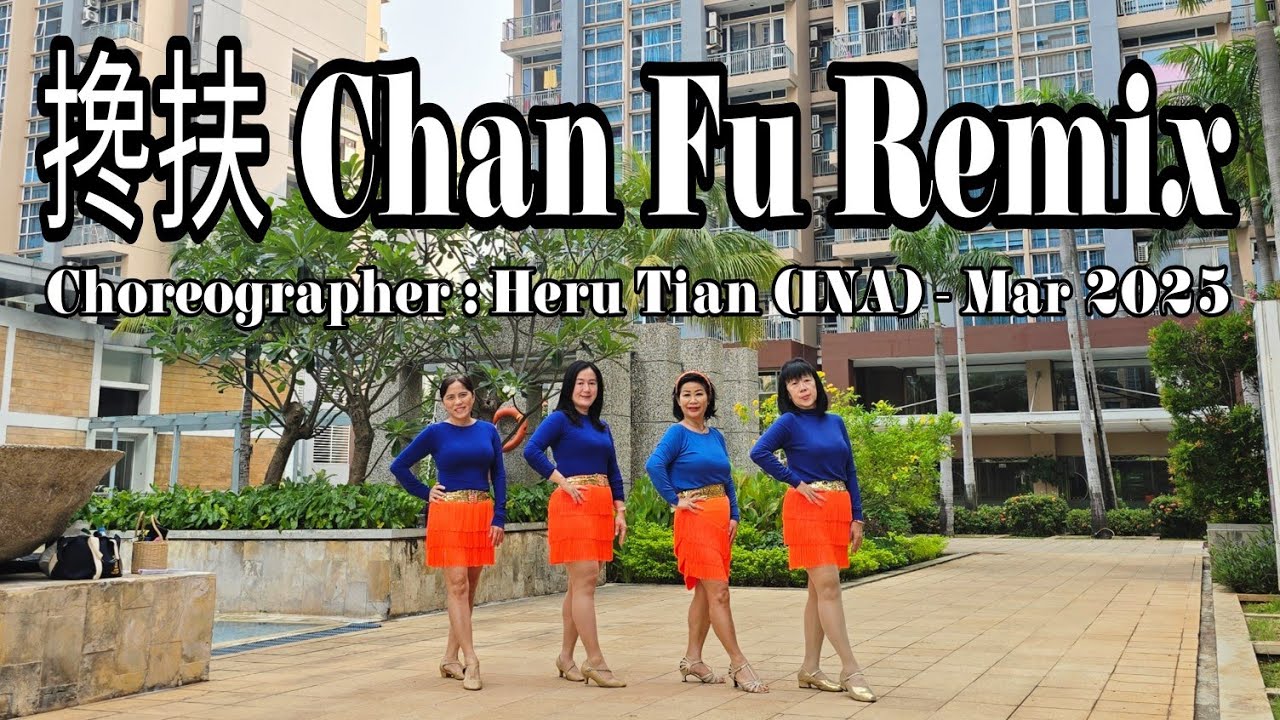 CBD | 搀扶 Chan Fu Remix | LINE DANCE | Beginner | Heru Tian