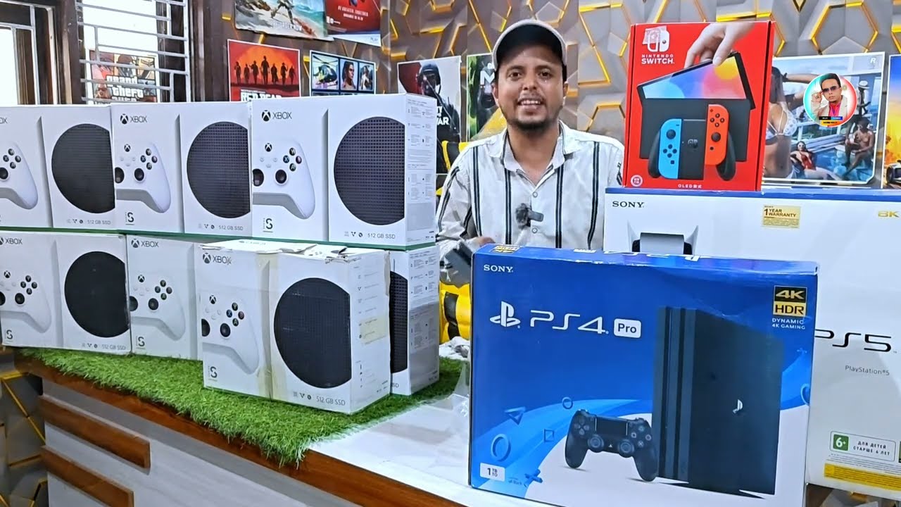 Cheapest Playstation & Xbox Series S | PS4 Pro 2tb 40 Geme Loaded 🔥| Second Hand Consoles