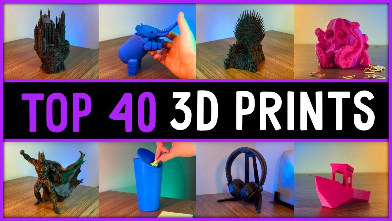 Top 40 BEST 3D Prints of the MONTH | Recap May