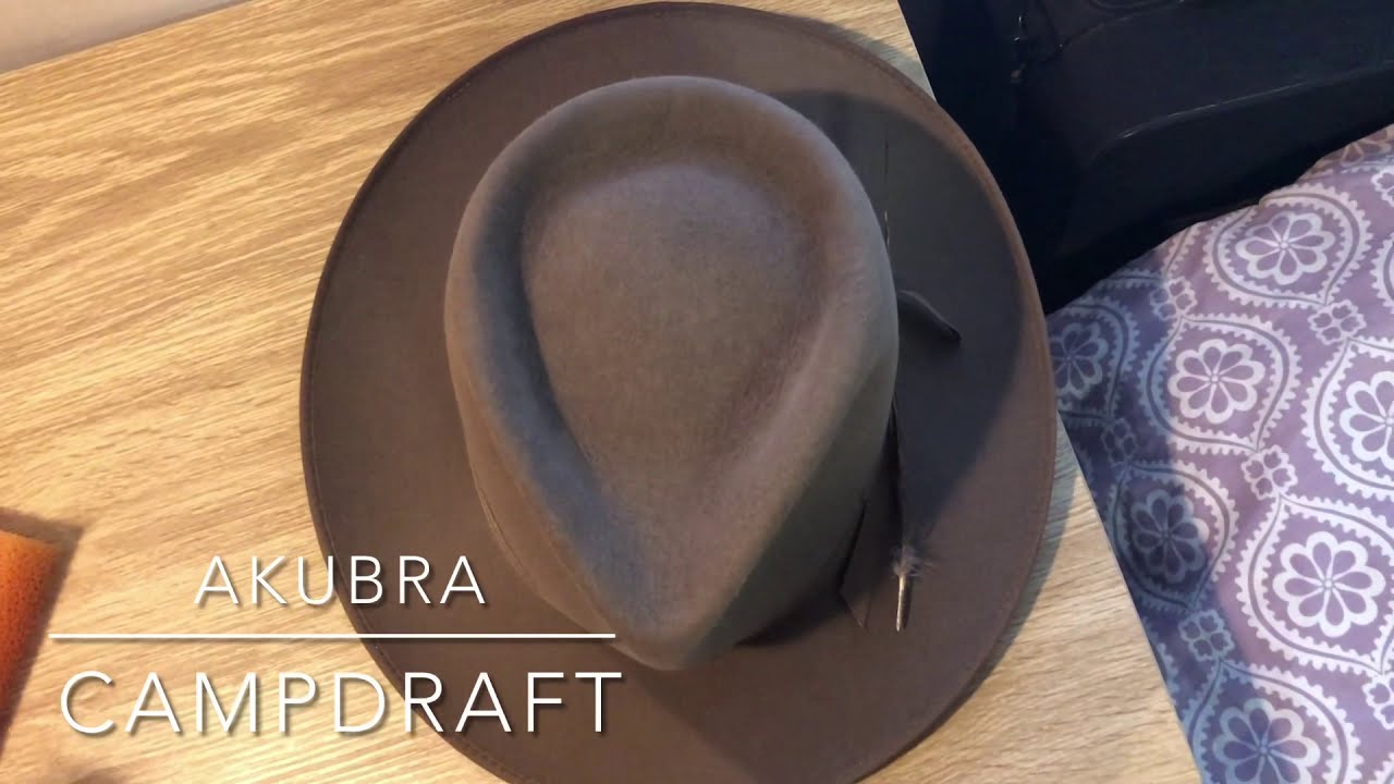 Akubra Campdraft - Teardrop to Telescope Crown