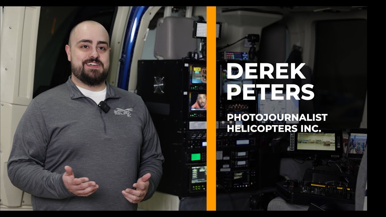 To Be a Aerial Photojournalist - Derek Peters - Helicopters Inc.