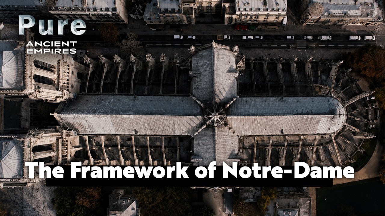 The Incredible Ingenuity of Notre-Dame de Paris Church's roof structure | SLICE EXPERTS - PART3