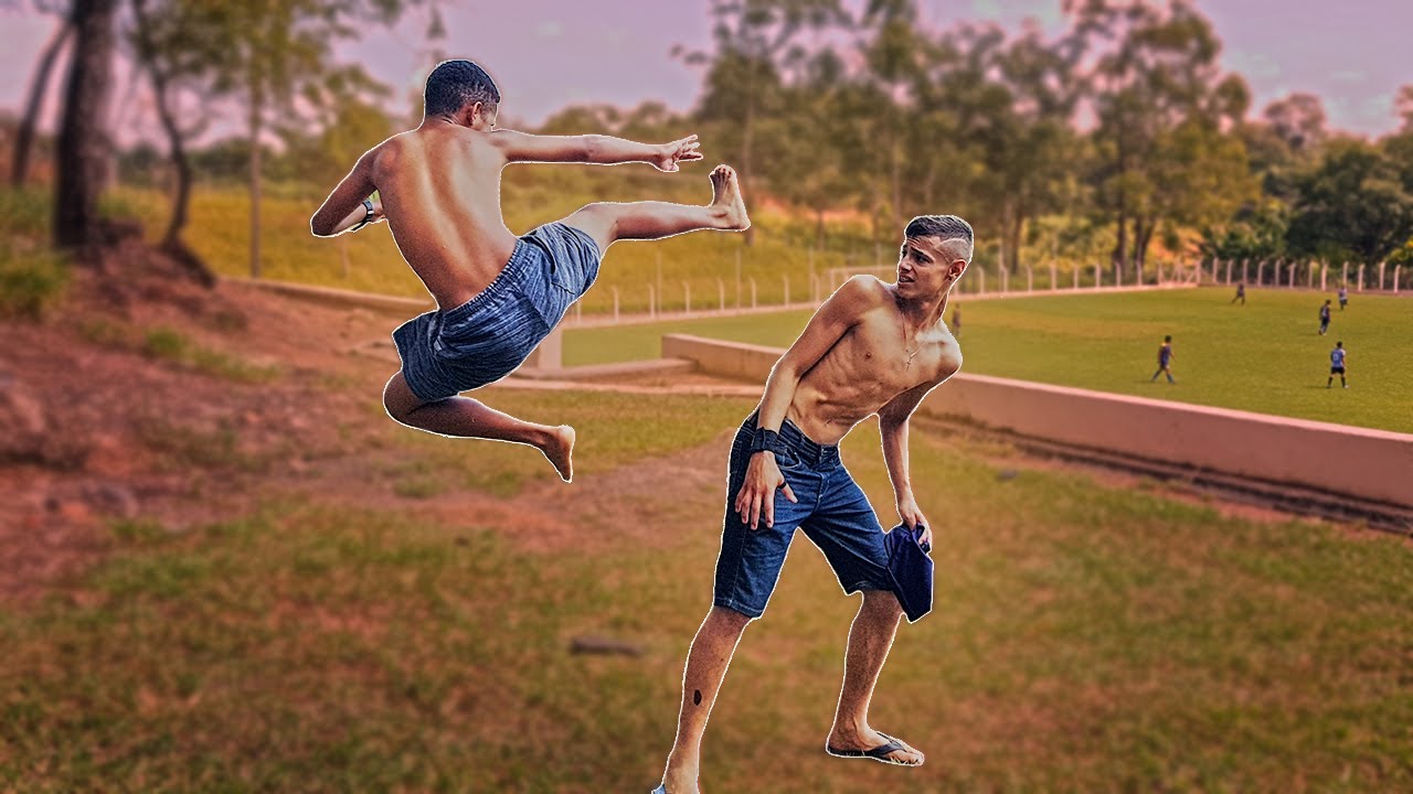 CRISPIM E CR7 SAIRAM NA PANCAD4 * Tudo por causa da menina *