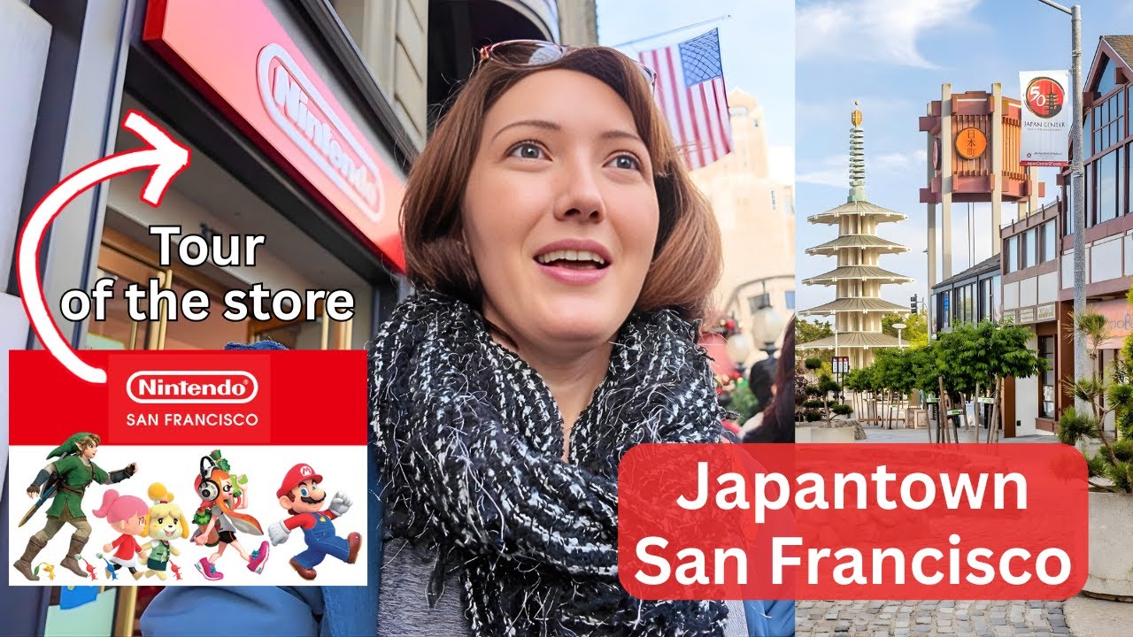 Come explore Japantown, San Francisco with me! 🇯🇵 Nintendo Store Tour, Ramen & more 🍜 Birthday vlog