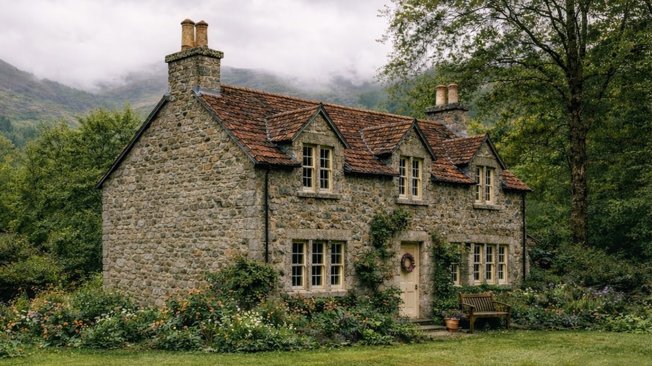 Timeless Fairytale Stone Cottage Tour | Cozy Stone Home & English Countryside Charm