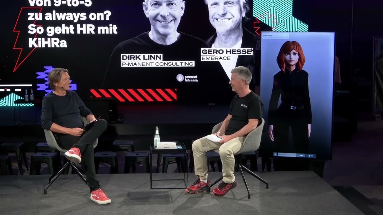 Von 9‑to‑5 zu always on? So geht HR mit KiHRa – Dirk Linn & Gero Hesse | EMBRACE Festival 2025