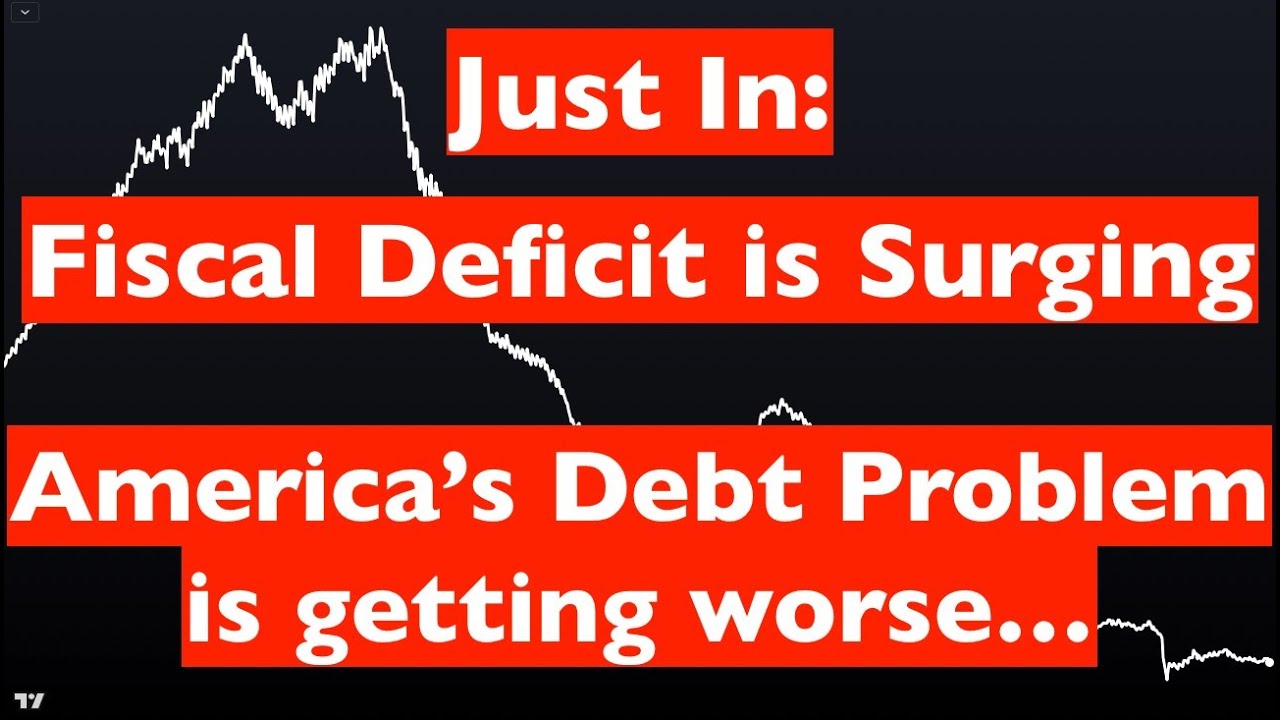 Bad News: Fiscal Deficit is Surging - Can the US Afford a Recession?