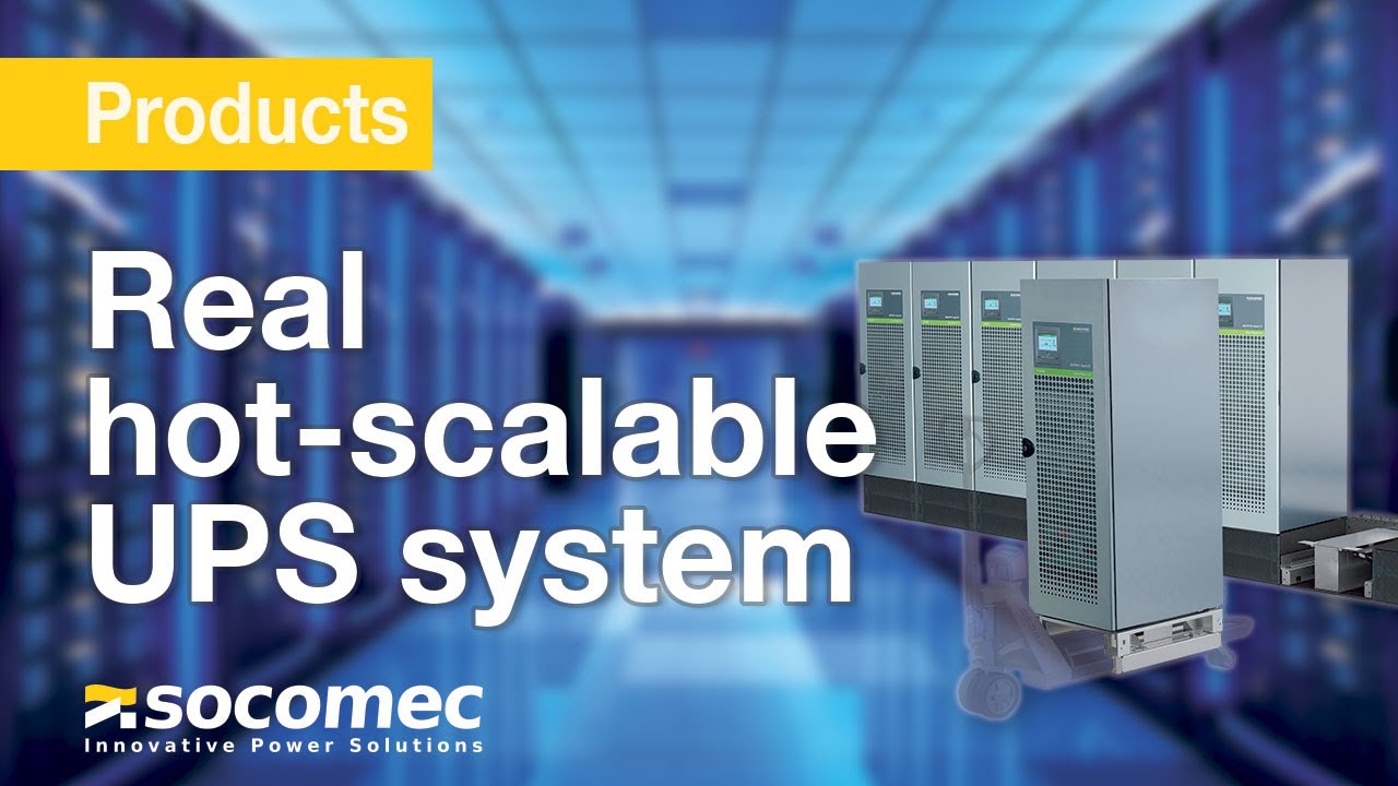 DELPHYS XTEND GP: Real Hot-scalable UPS system
