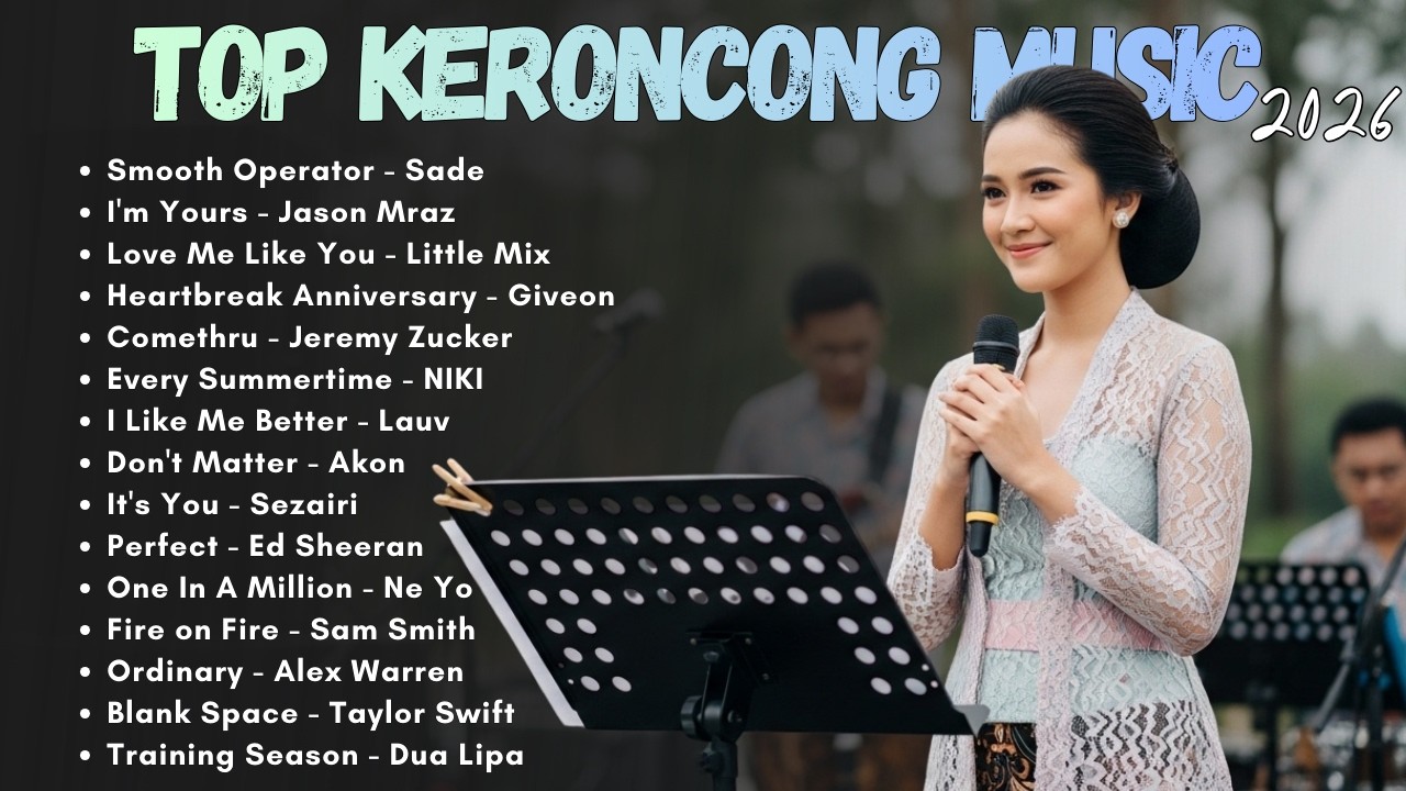 Modern Keroncong English Songs 2026 🌿 Smooth Operator, Perfect | Relaxing Keroncong Cover Playlist