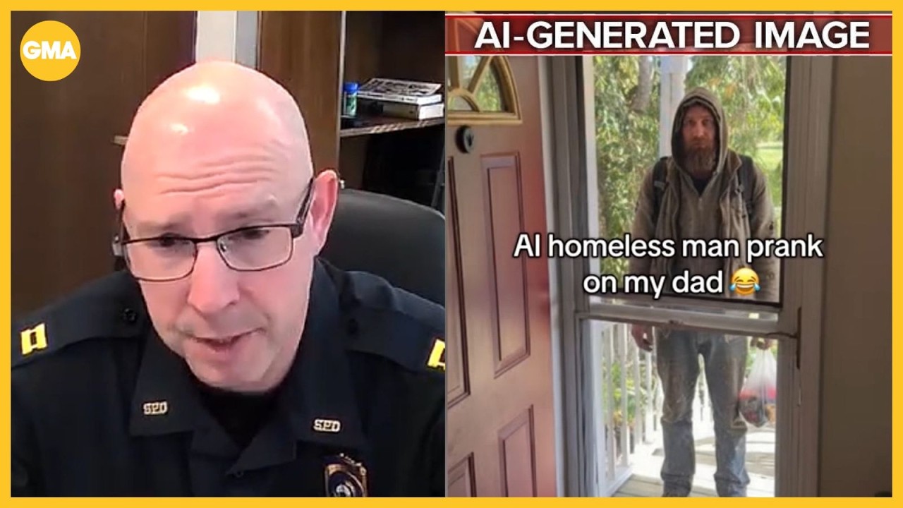 'AI homeless man' prank needs to stop now, police say