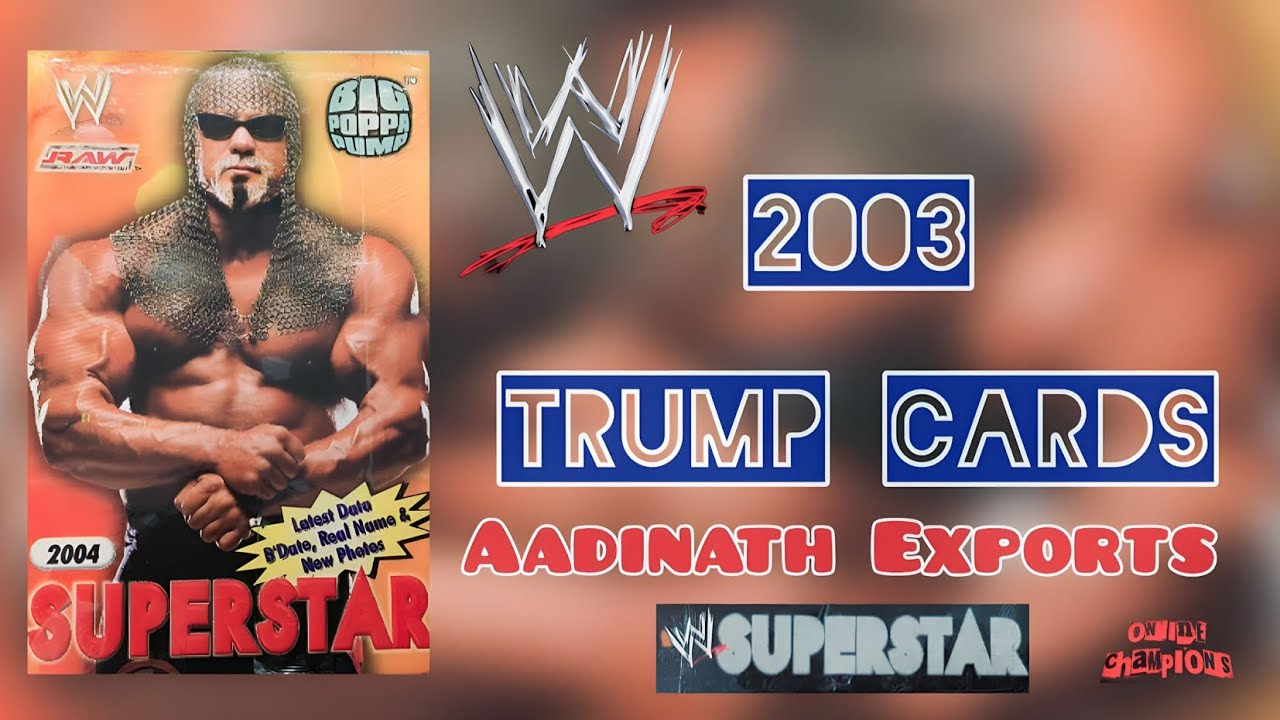 WWE Trump Cards 2003 Pack