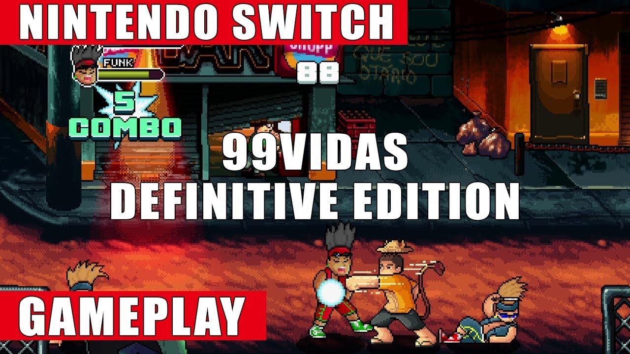 99Vidas - Definitive Edition Nintendo Switch Gameplay