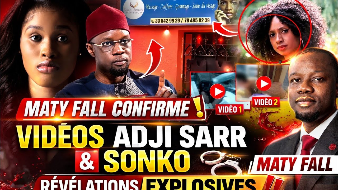 Maty Fall confirme les vidéos de Sweet Beauté adji sarr et sonko  et fait des révélations explosives