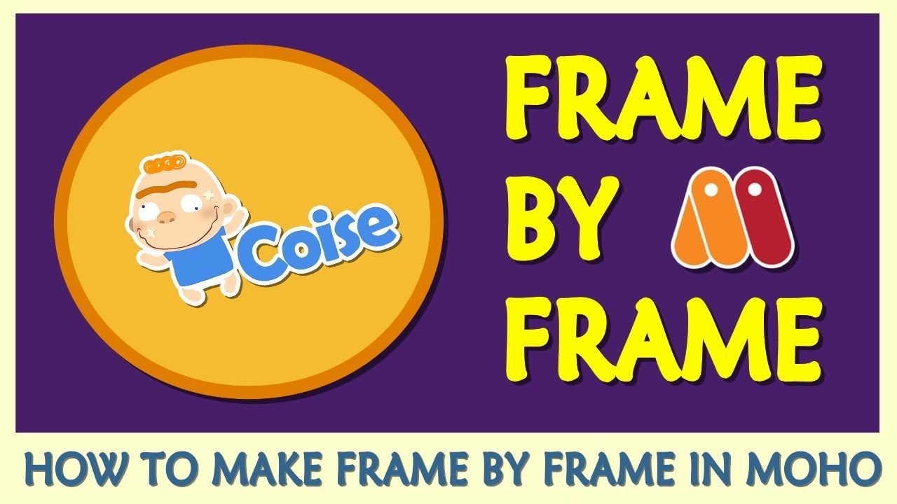 How to make Frame by Frame in Moho - Coise - Anime Studio - Moho tutorial