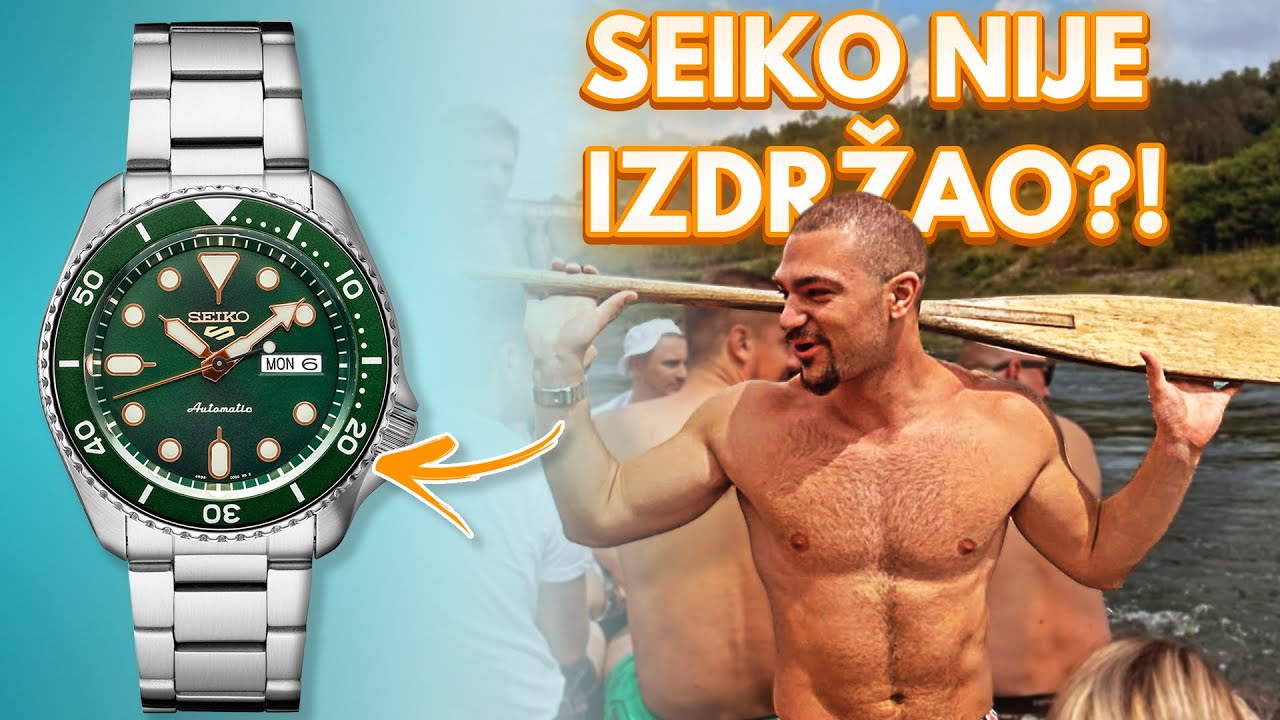 VLOG 4: Test za SEIKO SRPD63 na DRINSKOJ REGATI