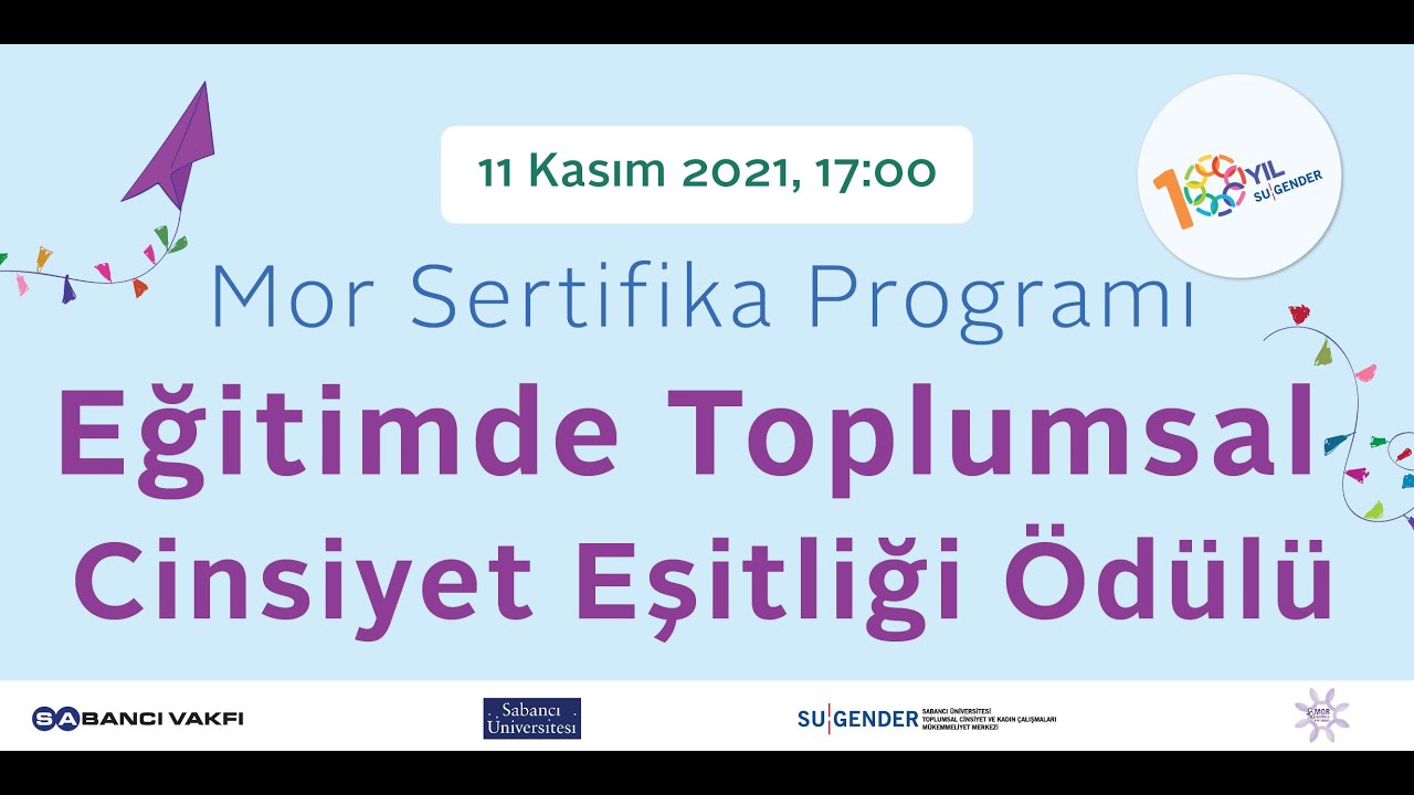 Purple Certificate Program Gender Equality in Education Award Ceremony