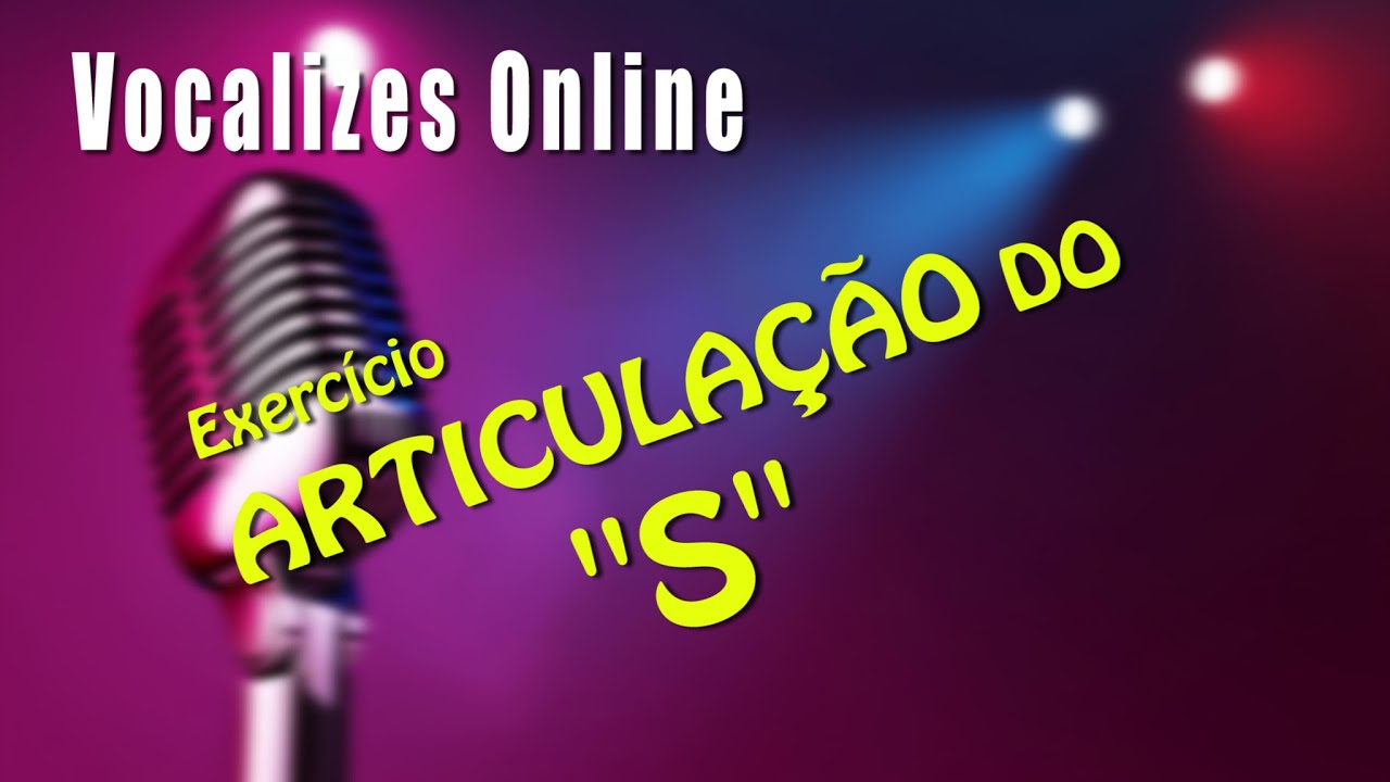 Aquecimento Vocal - Vocalize n º04 - SA SE SI SO SU ...