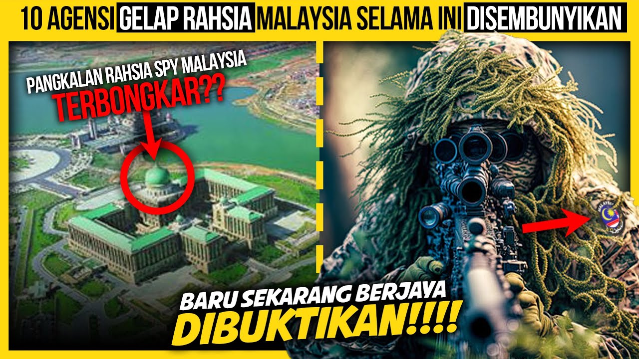 10 AGENSI GELAP RAHSIA MALAYSIA YANG SELAMA INI DISEMBUNYIKAN