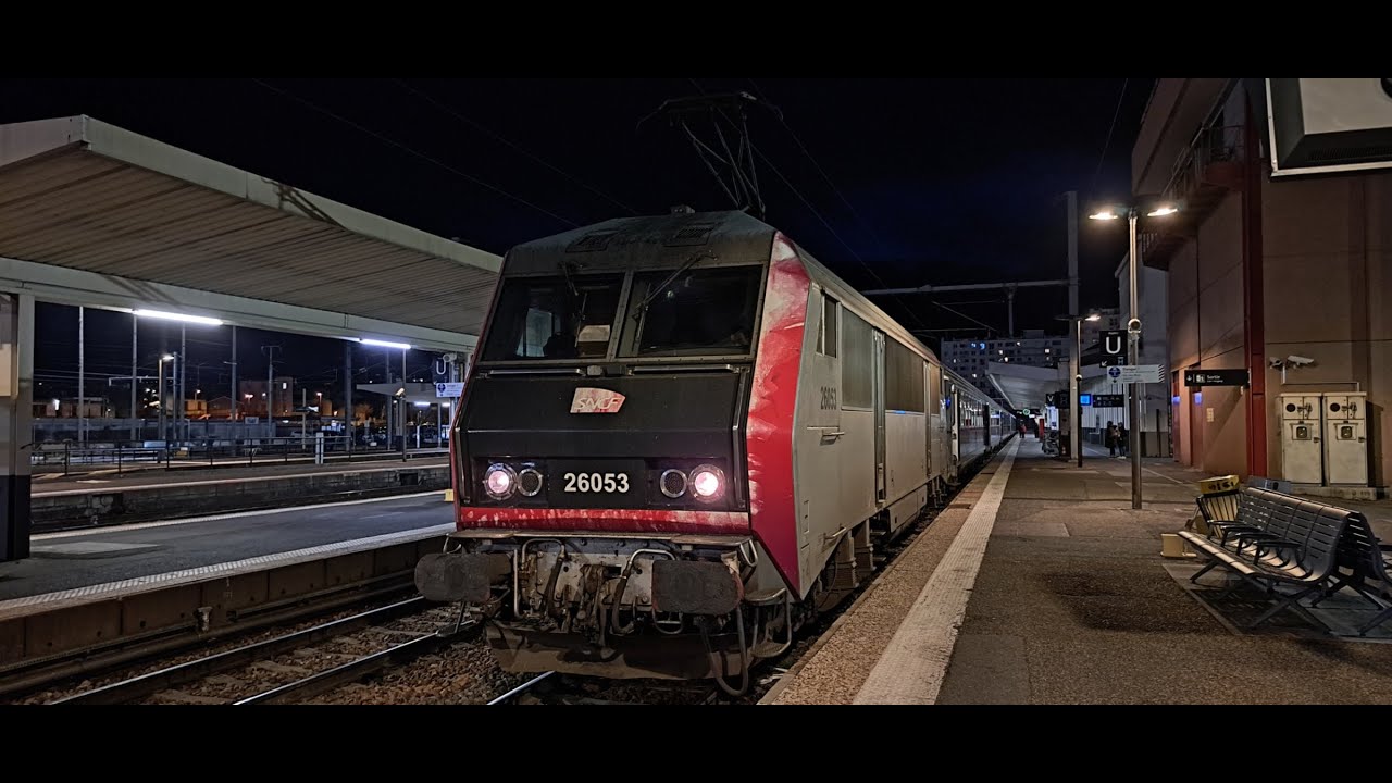 Intercités et TER en gare de Clermont-Ferrand et Clermont-La Pardieu