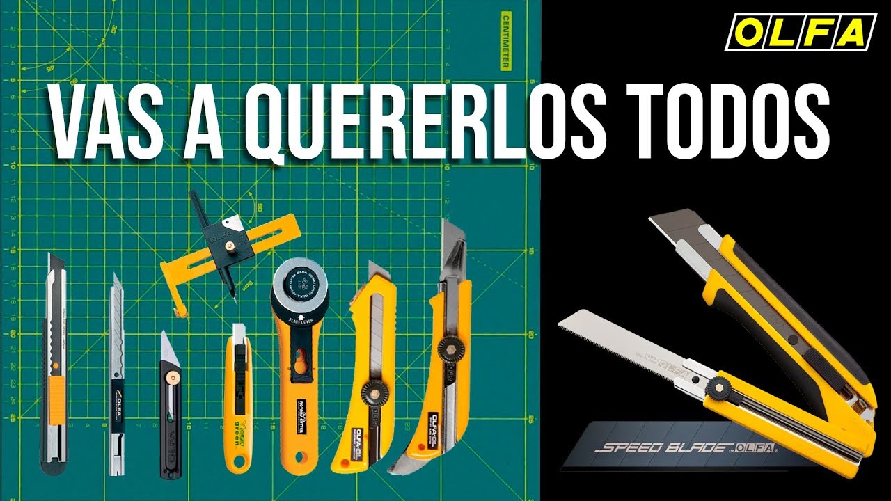 Consejos para comprar un cutter: OLFA