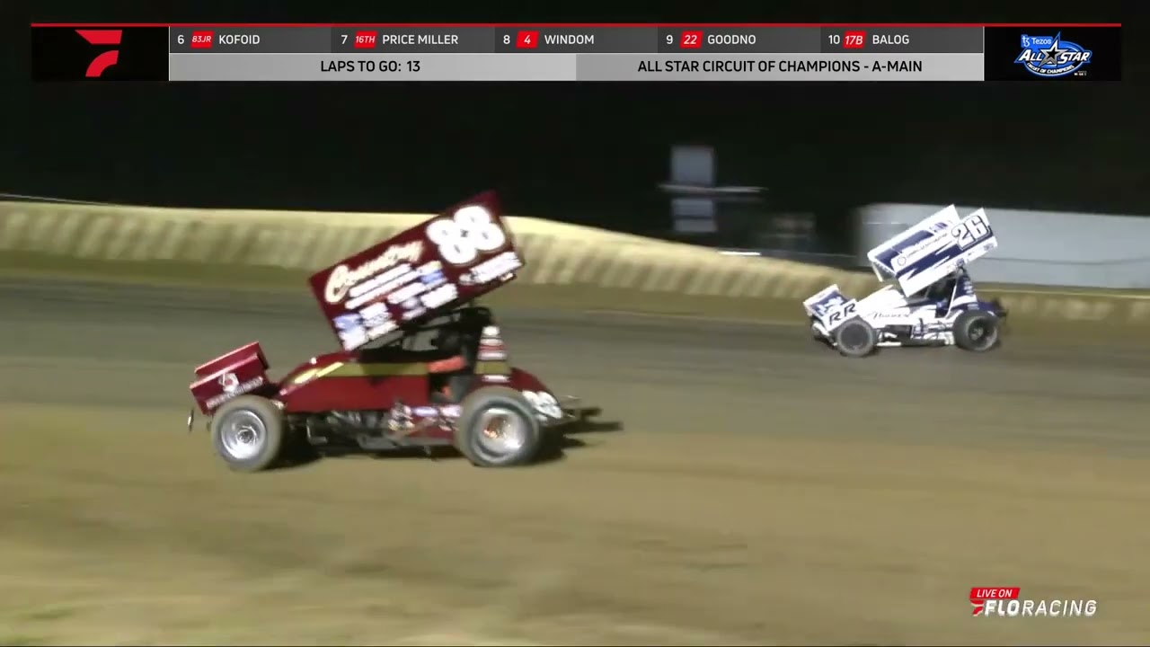 Highlights: Tezos All Star Circuit of Champions @ 34 Raceway 7.21.2023