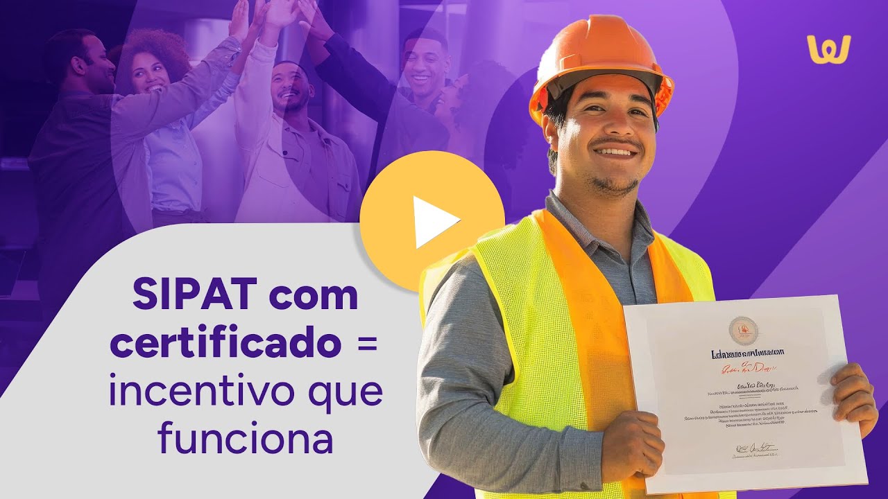 Como entregar certificados de participação na SIPAT?