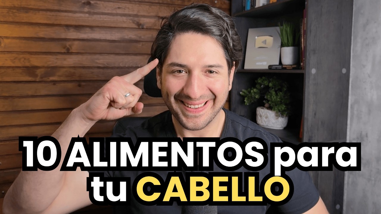 Los 10 alimentos que protegen tu CABELLO de la caída y lo hacen crecer más fuerte