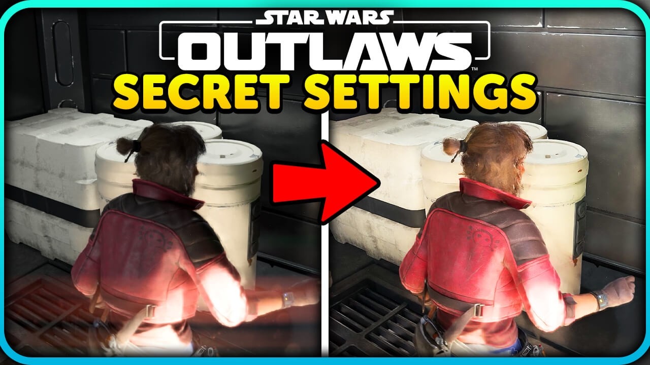 Star Wars Outlaws SECRET Graphics Settings! ULTRA vs OUTLAW MAX Settings Comparison