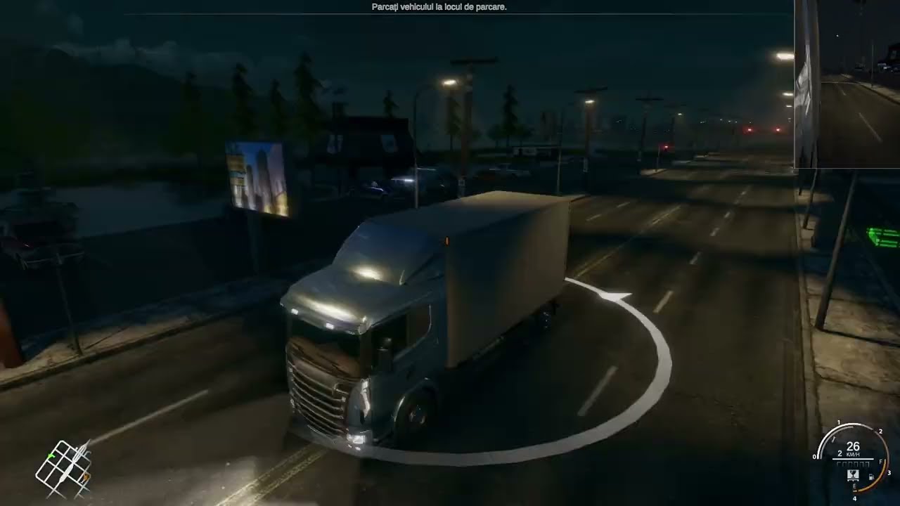 Truck And Logistics Simulator-#17-La munca pe tura de noapte .