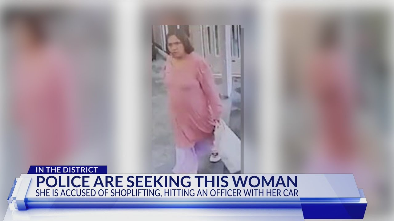 Shoplifter hits officer with car, leaves, DC police say