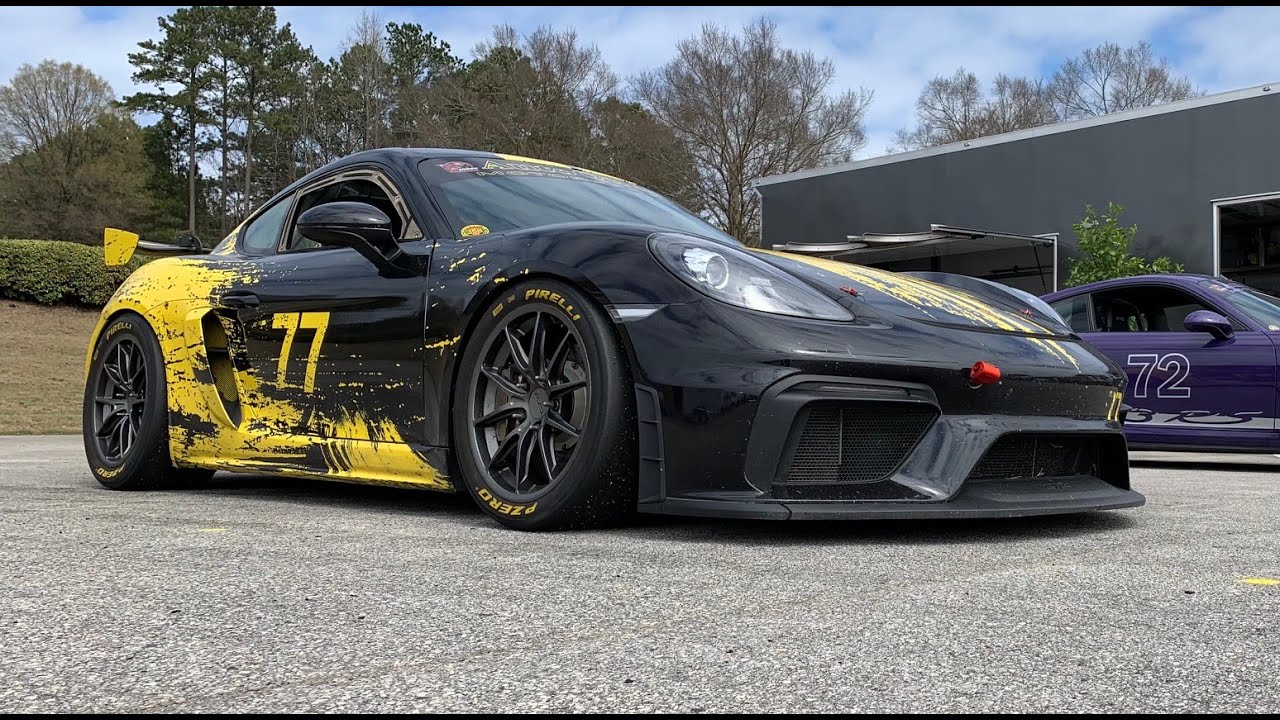 Porsche 718 GT4 Clubsport Track Day Version @ Barber Motorsports Park | Eric Filgueiras