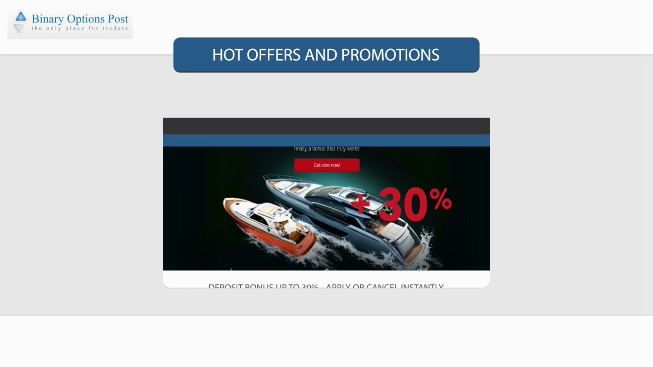 Binary options no deposit bonus - $30 free at Ayrex