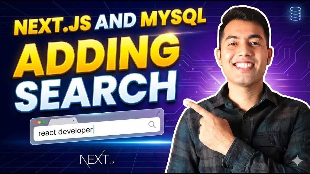 Next.js Search Functionality Tutorial | Job Portal Applicant Search (EP-73)