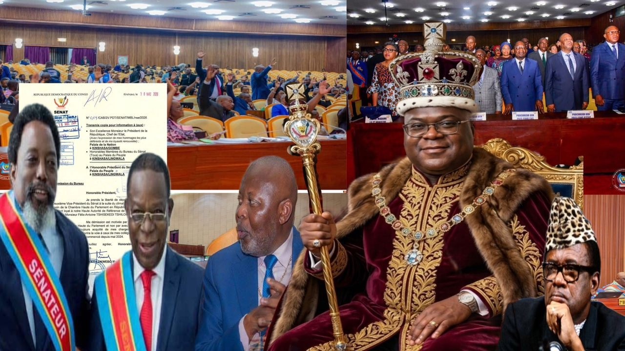 BAHATI DEMISSIONNE,MAIS RESTE LOYAL & ET QUI VEUT FAIRE DE TSHISEKEDI UN DICTATEUR OU BIEN UN ROI ?