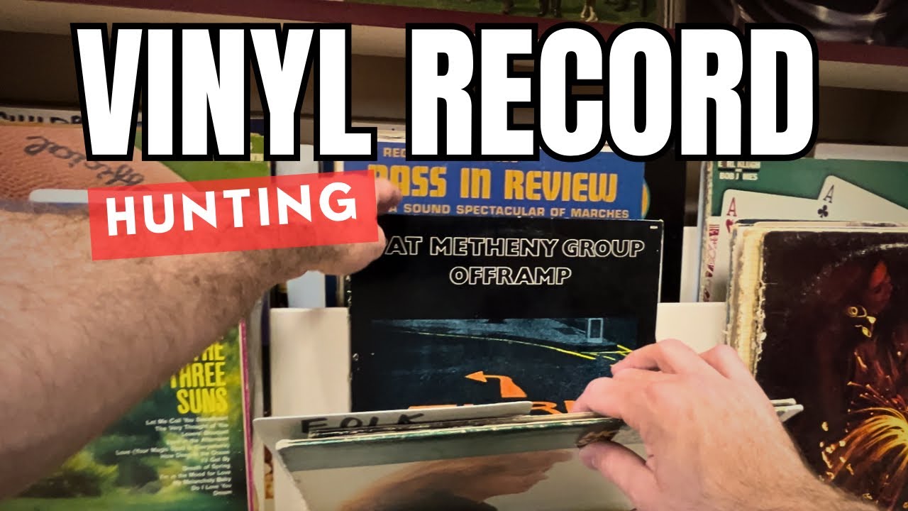 Hunting for Vinyl Records at My Favorite Thrift Store