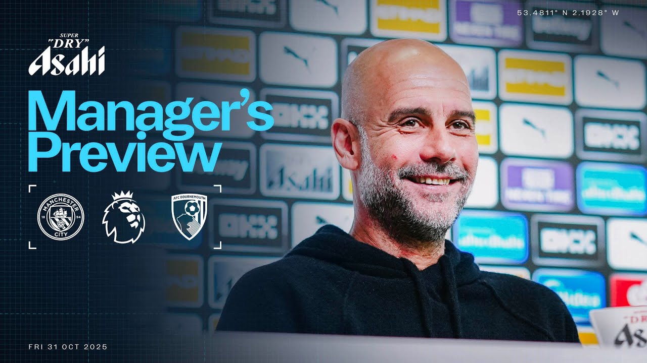 MANAGER'S PREVIEW Guardiola on Haaland and Rodri fitness | Man City v Bournemouth | Premier League
