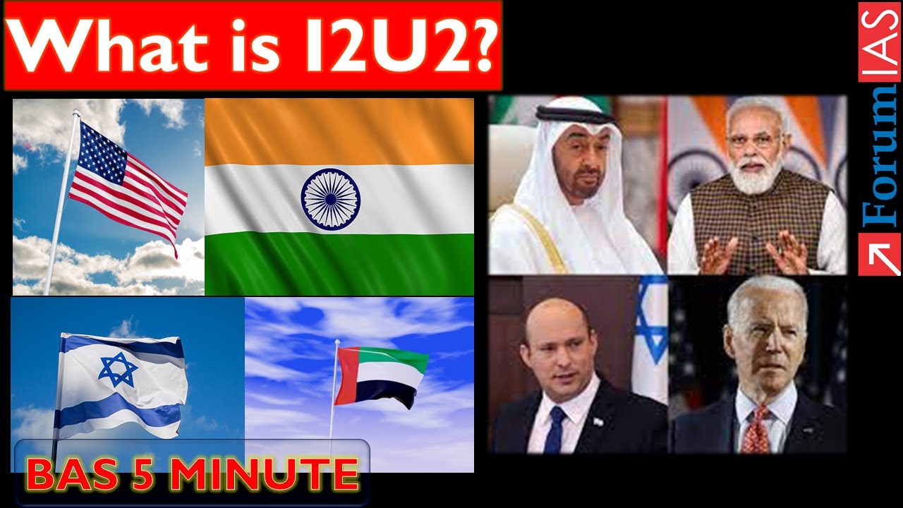 What is I2U2? | West Asia Quad | Forum IAS | BAS 5 MINUTE |