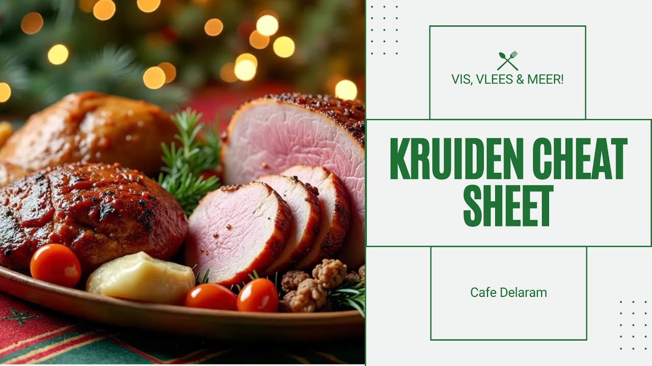 Kruiden Cheat Sheet: Welke Kruiden Gebruik Je voor Kip, Rundvlees, Vis, Zeevruchten en Lamsvulling?