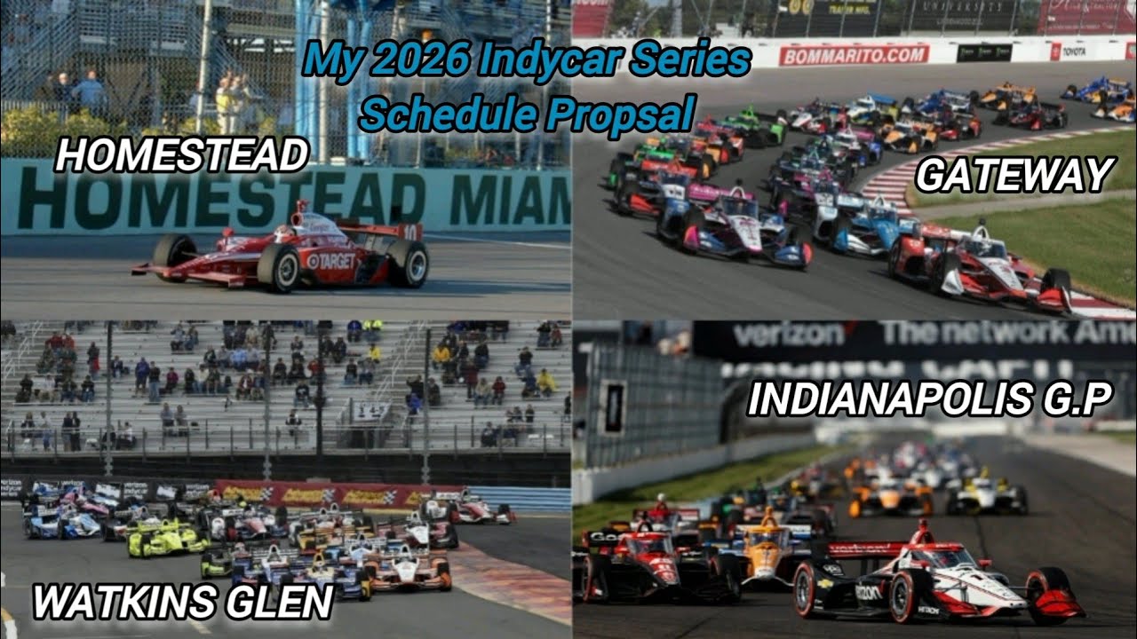 My 2026 Indycar Series Schedule Propsal