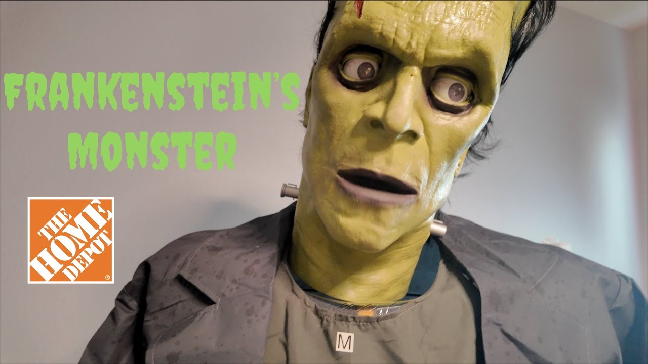 2024 Home Depot Frankenstein's Monster Halloween Animatronic Unboxing and Review
